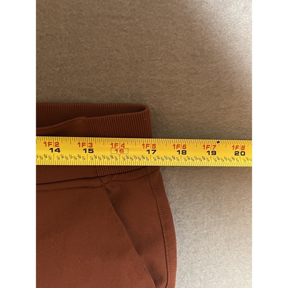 32 Degrees Cool Women's Activewear Pants Size Medium Rust Brown Jogger Tapered - Picture 3 of 6